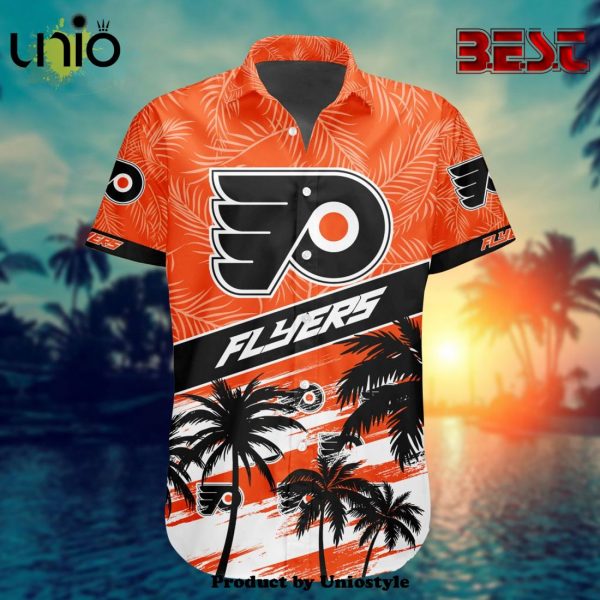 NHL Philadelphia Flyers Special Design Hawaiian Button Shirt