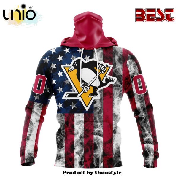 NHL Pittsburgh Penguins Special Design For Independence Day The Fourth Of July Hoodie