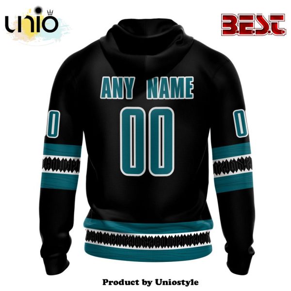 NHL San Jose Sharks Personalized Alternate Concepts Kits Hoodie