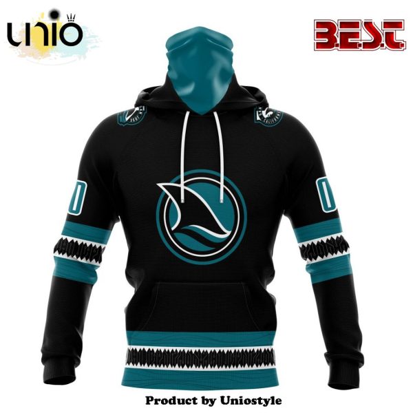 NHL San Jose Sharks Personalized Alternate Concepts Kits Hoodie