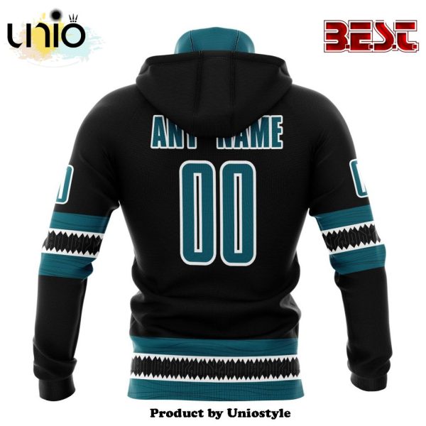 NHL San Jose Sharks Personalized Alternate Concepts Kits Hoodie