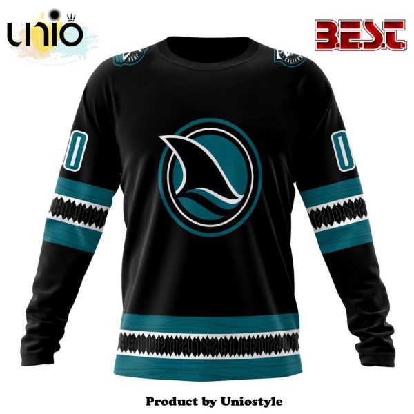 NHL San Jose Sharks Personalized Alternate Concepts Kits Hoodie