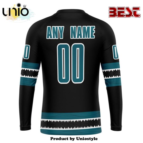 NHL San Jose Sharks Personalized Alternate Concepts Kits Hoodie