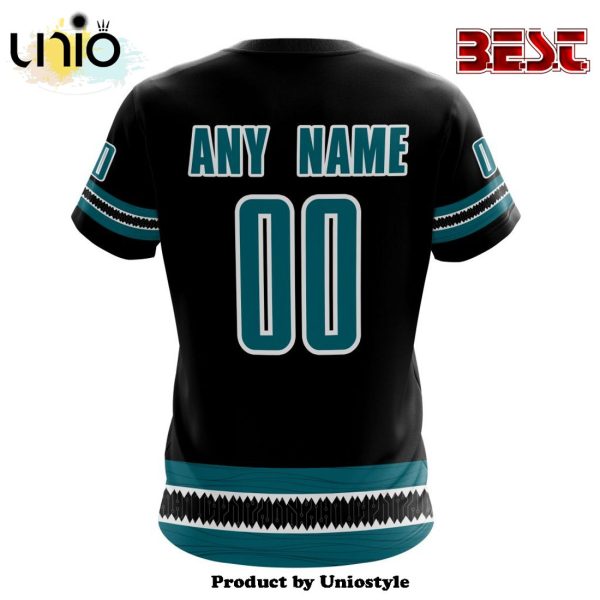 NHL San Jose Sharks Personalized Alternate Concepts Kits Hoodie