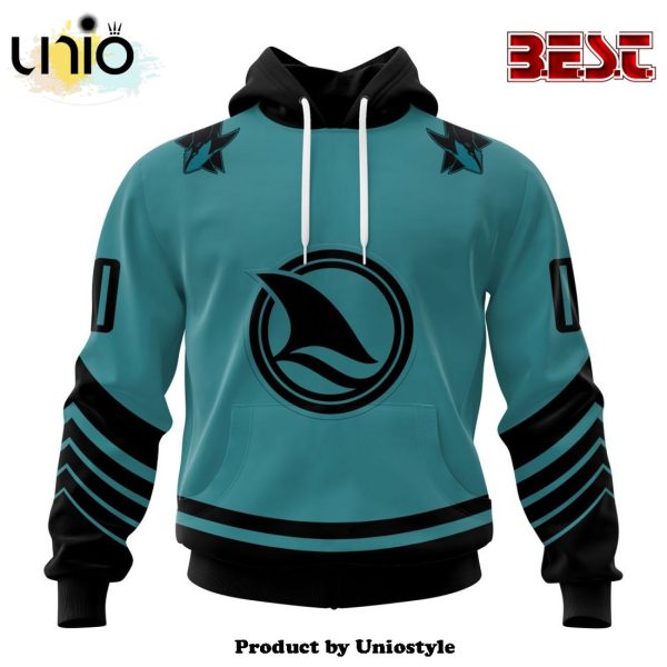 NHL San Jose Sharks Special Two-tone Hoodie Design