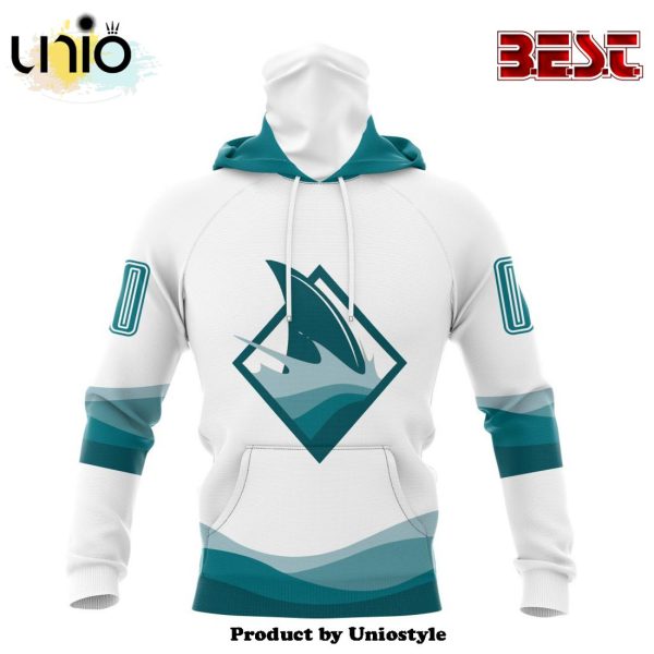 NHL San Jose Sharks Special Whiteout Hoodie Design