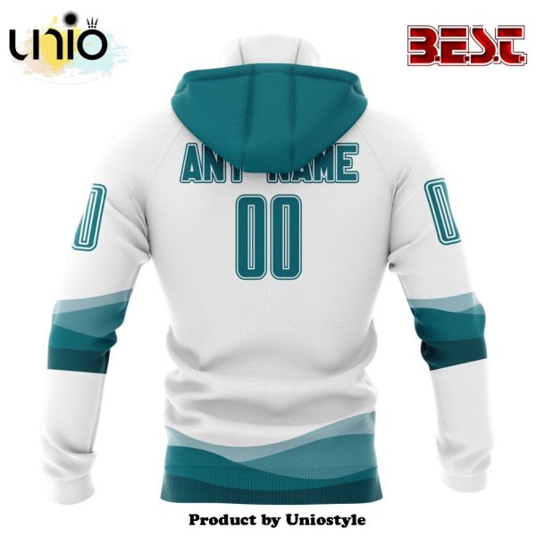 NHL San Jose Sharks Special Whiteout Hoodie Design