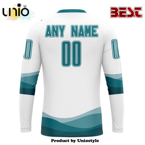 NHL San Jose Sharks Special Whiteout Hoodie Design