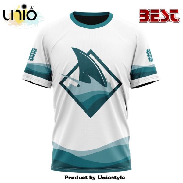 NHL San Jose Sharks Special Whiteout Hoodie Design