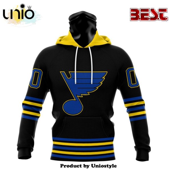 NHL St. Louis Blues Special Blackout Hoodie Design