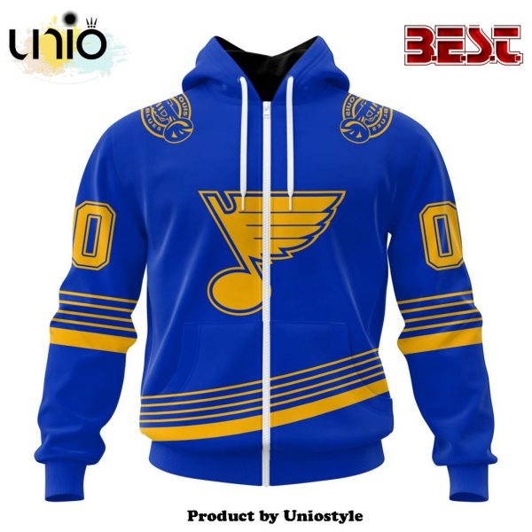 NHL St. Louis Blues Special Two-tone Hoodie Design