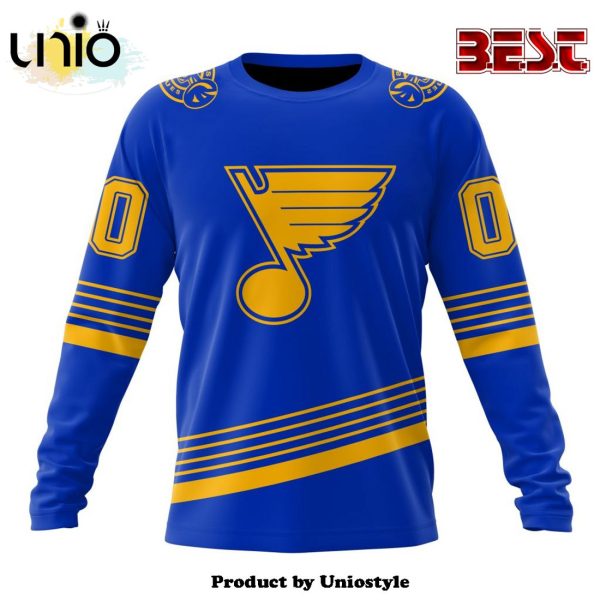 NHL St. Louis Blues Special Two-tone Hoodie Design