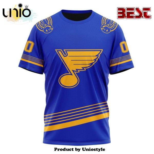 NHL St. Louis Blues Special Two-tone Hoodie Design