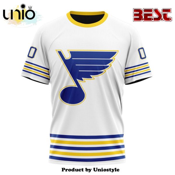 NHL St. Louis Blues Special Whiteout Hoodie Design