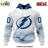 NHL Tampa Bay Lightning Special Two-tone Hoodie Design