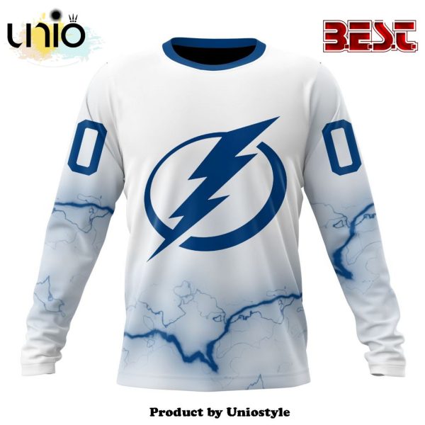 NHL Tampa Bay Lightning Special Whiteout Hoodie Design