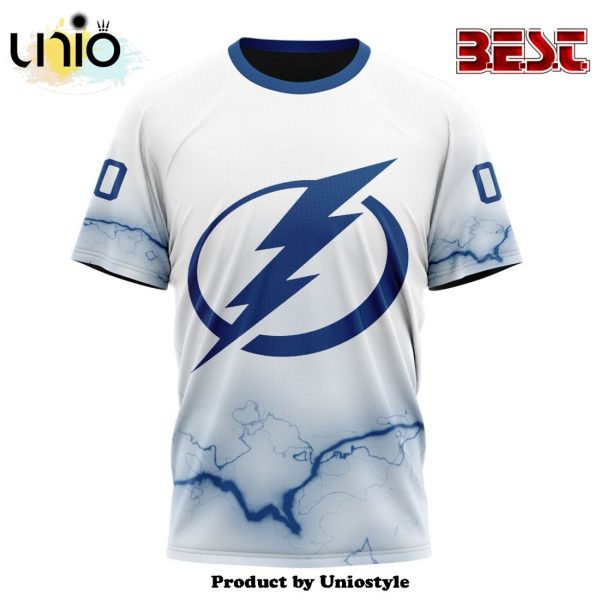 NHL Tampa Bay Lightning Special Whiteout Hoodie Design