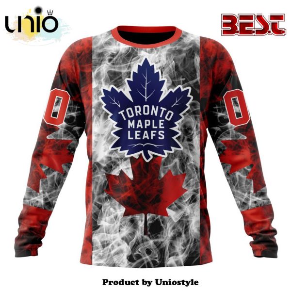 NHL Toronto Maple Leafs Special Design For Canada Day Hoodie