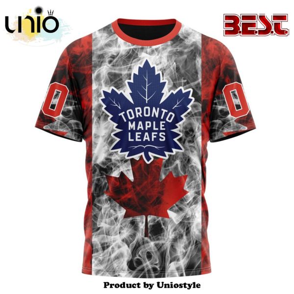 NHL Toronto Maple Leafs Special Design For Canada Day Hoodie