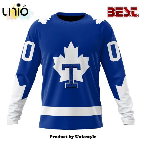 NHL Toronto Maple Leafs Special Two-tone Hoodie Design