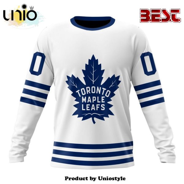 NHL Toronto Maple Leafs Special Whiteout Hoodie Design