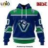 NHL Vancouver Canucks Special Blackout Hoodie Design