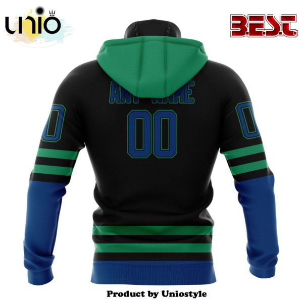 NHL Vancouver Canucks Special Blackout Hoodie Design