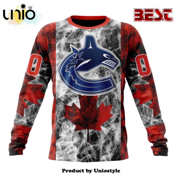 NHL Vancouver Canucks Special Design For Canada Day Hoodie