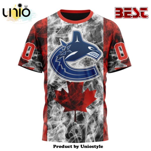 NHL Vancouver Canucks Special Design For Canada Day Hoodie