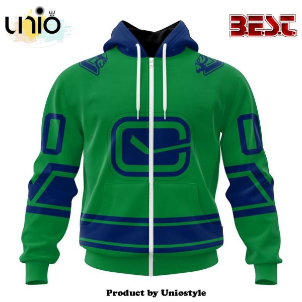 NHL Vancouver Canucks Special Two-tone Hoodie Design