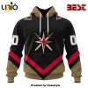 NHL Vegas Golden Knights Special Blackout Hoodie Design