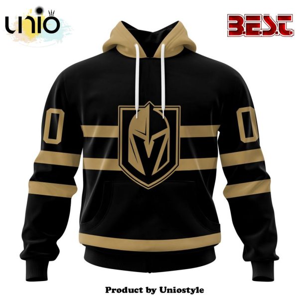 NHL Vegas Golden Knights Special Blackout Hoodie Design