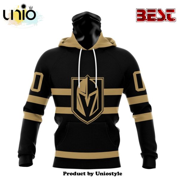 NHL Vegas Golden Knights Special Blackout Hoodie Design