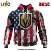 NHL Vegas Golden Knights Special Blackout Hoodie Design