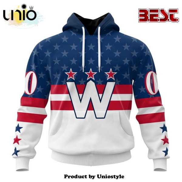 NHL Washington Capitals Personalized Alternate Concepts Kits Hoodie