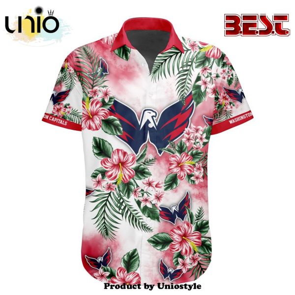 NHL Washington Capitals Premium Design Hawaiian Button Shirt