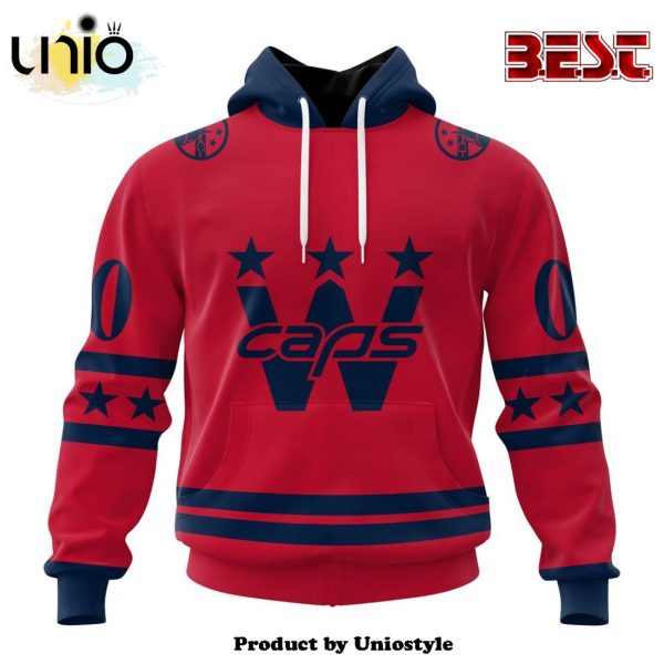 NHL Washington Capitals Special Two-tone Hoodie Design