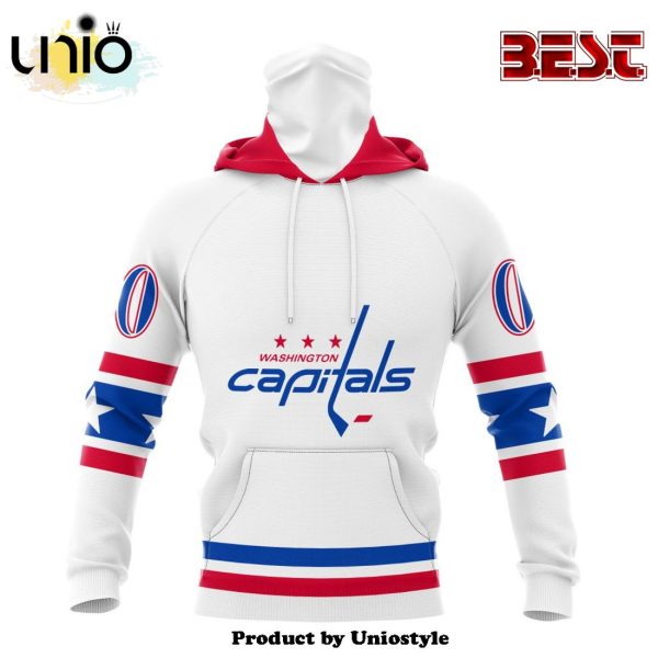 NHL Washington Capitals Special Whiteout Hoodie Design