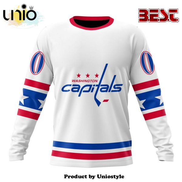 NHL Washington Capitals Special Whiteout Hoodie Design