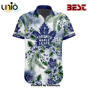 NHL Toronto Maple Leafs Premium Design Hawaiian Button Shirt