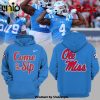 Ole Miss Rebels Come To The Ship Football White Hoodie, Jogger, Cap