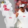 Ole Miss Rebels Football Come To The Ship White Hoodie, Jogger, Cap