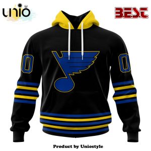 NHL St. Louis Blues Special Blackout Hoodie Design