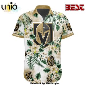 NHL Vegas Golden Knights Premium Design Hawaiian Button Shirt