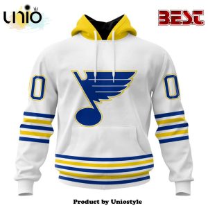 NHL St. Louis Blues Special Whiteout Hoodie Design