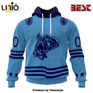 NHL Columbus Blue Jackets Special Two-tone Hoodie Design