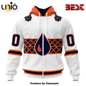 NHL Edmonton Oilers Special Whiteout Hoodie Design