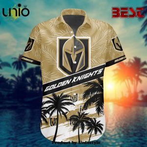 NHL Vegas Golden Knights Special Design Hawaiian Button Shirt
