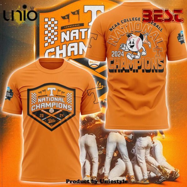 Tennessee Baseball Finals Champion 2024 Division Orange Shirt
