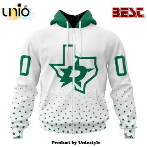 NHL Dallas Stars Special Whiteout Hoodie Design